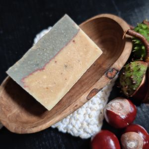 Mydło kasztanowe – drzewo herbaciane/ drzewo cedrowe/ petitgrain/ eukaliptus